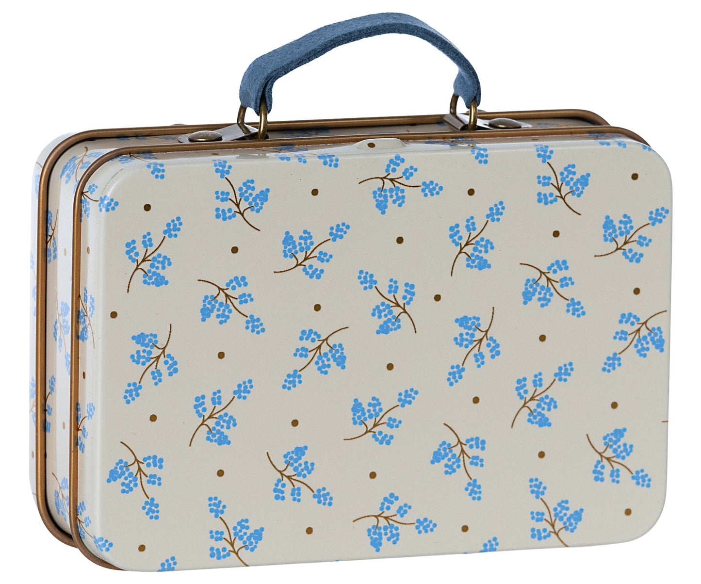 *FREE GIFT WRAPPING* - Maileg Teddy Baby & Suitcase (Blue Madeleine) Bundle - Worth £24.75