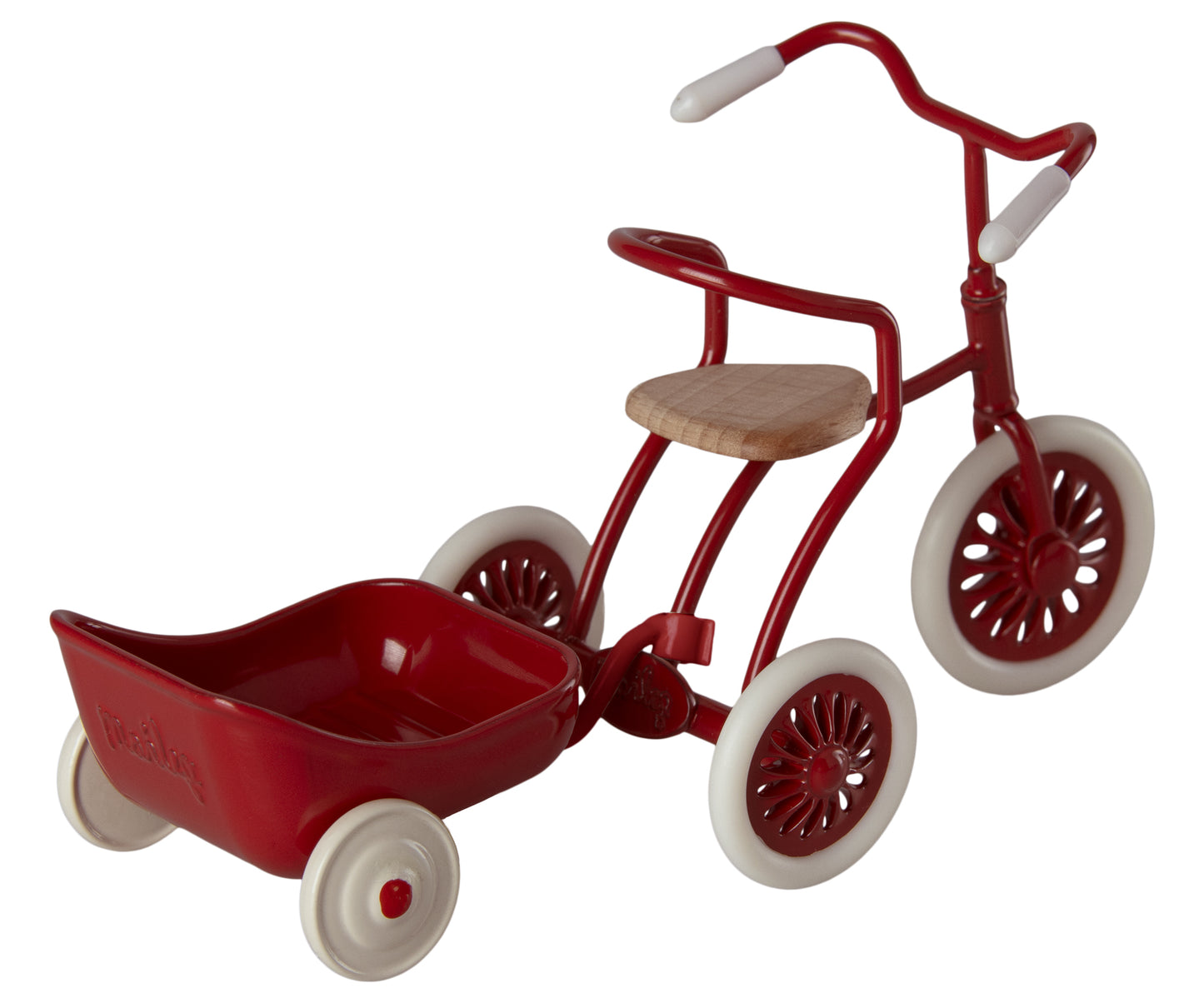 Maileg Tricycle Hanger, Mouse, Red