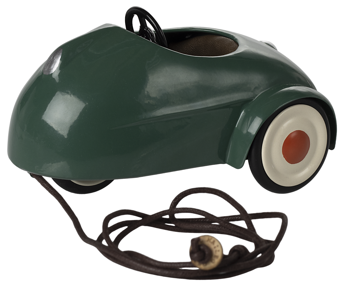 Maileg Car Mouse, Dark Green