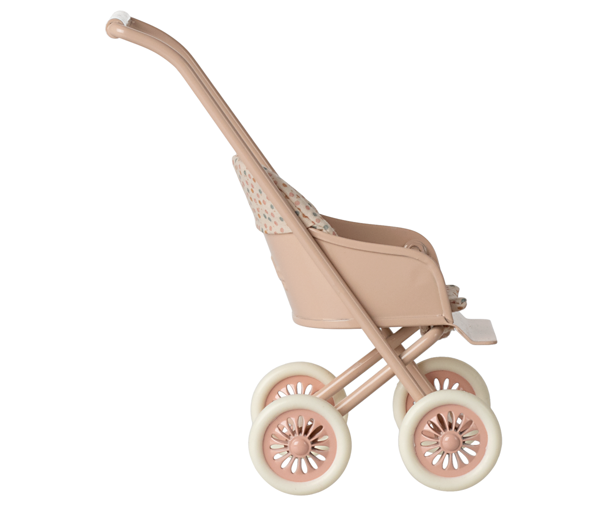 *PRE-ORDER* - Maileg Stroller, Micro, Powder - *ESTIMATED ARRIVAL LATE APRIL 2025*