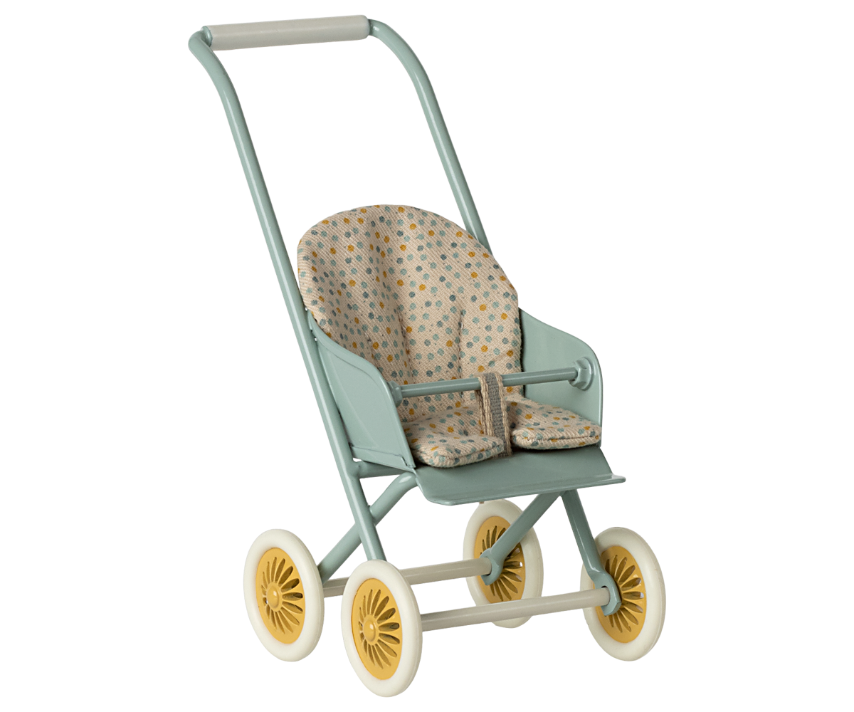 Maileg Stroller, Micro, Mint