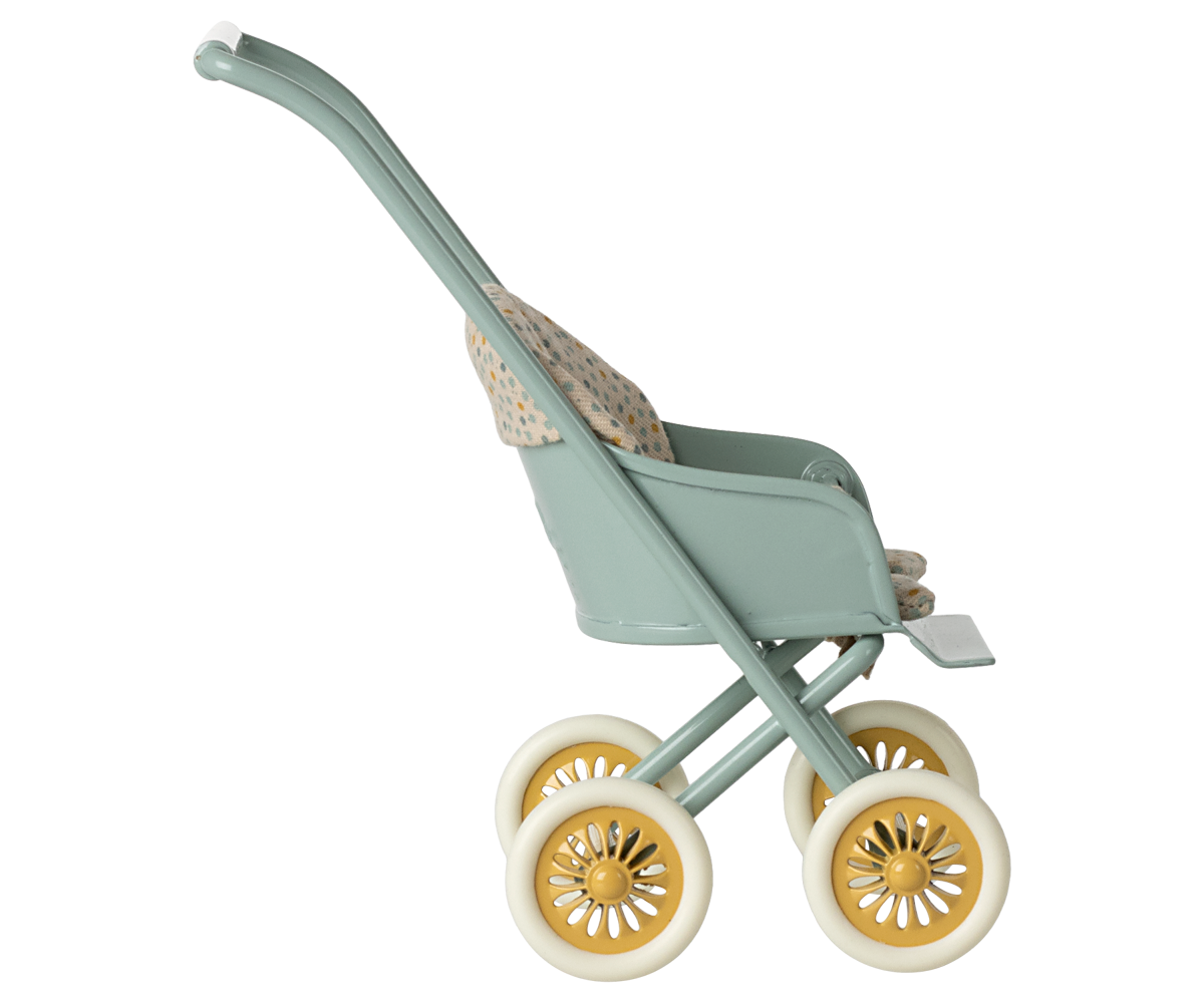 Maileg Stroller, Micro, Mint
