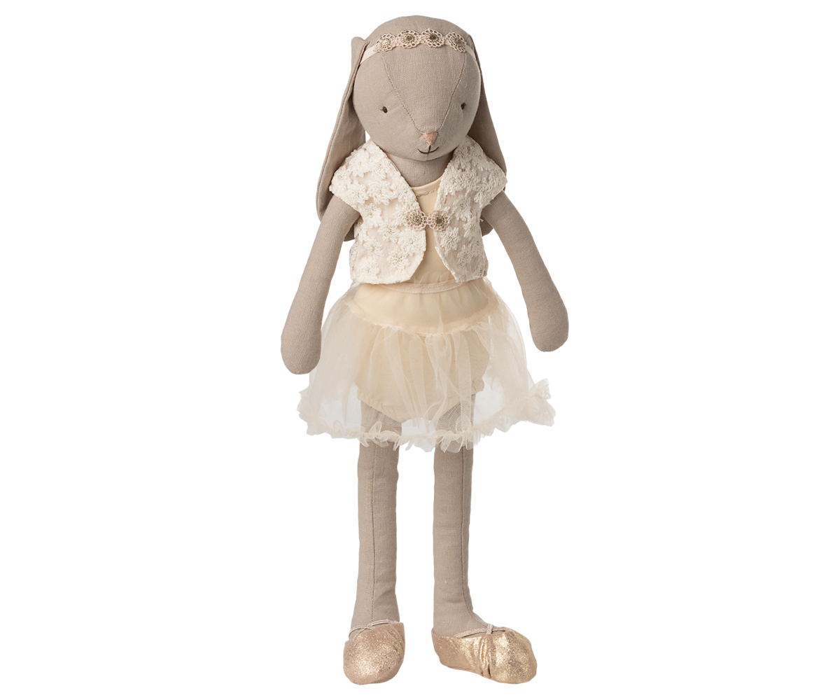 *PRE-ORDER* - Maileg Bunny Size 3, Classic, Ballet Suit & Skirt, Cream - *ESTIMATED ARRIVAL MID MAY 2025*