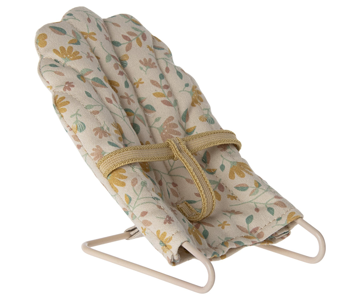 Maileg Micro Ballet Bunnies (Rose & Cream), Stroller (Mint) & Babysitter Bundle - Worth £76.25