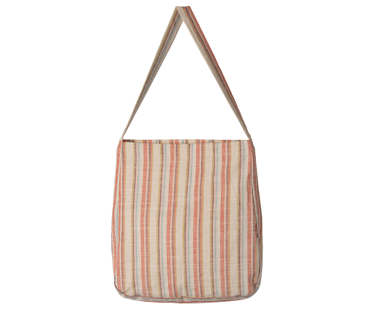 Maileg Tote Bag, Stripes, One Strap
