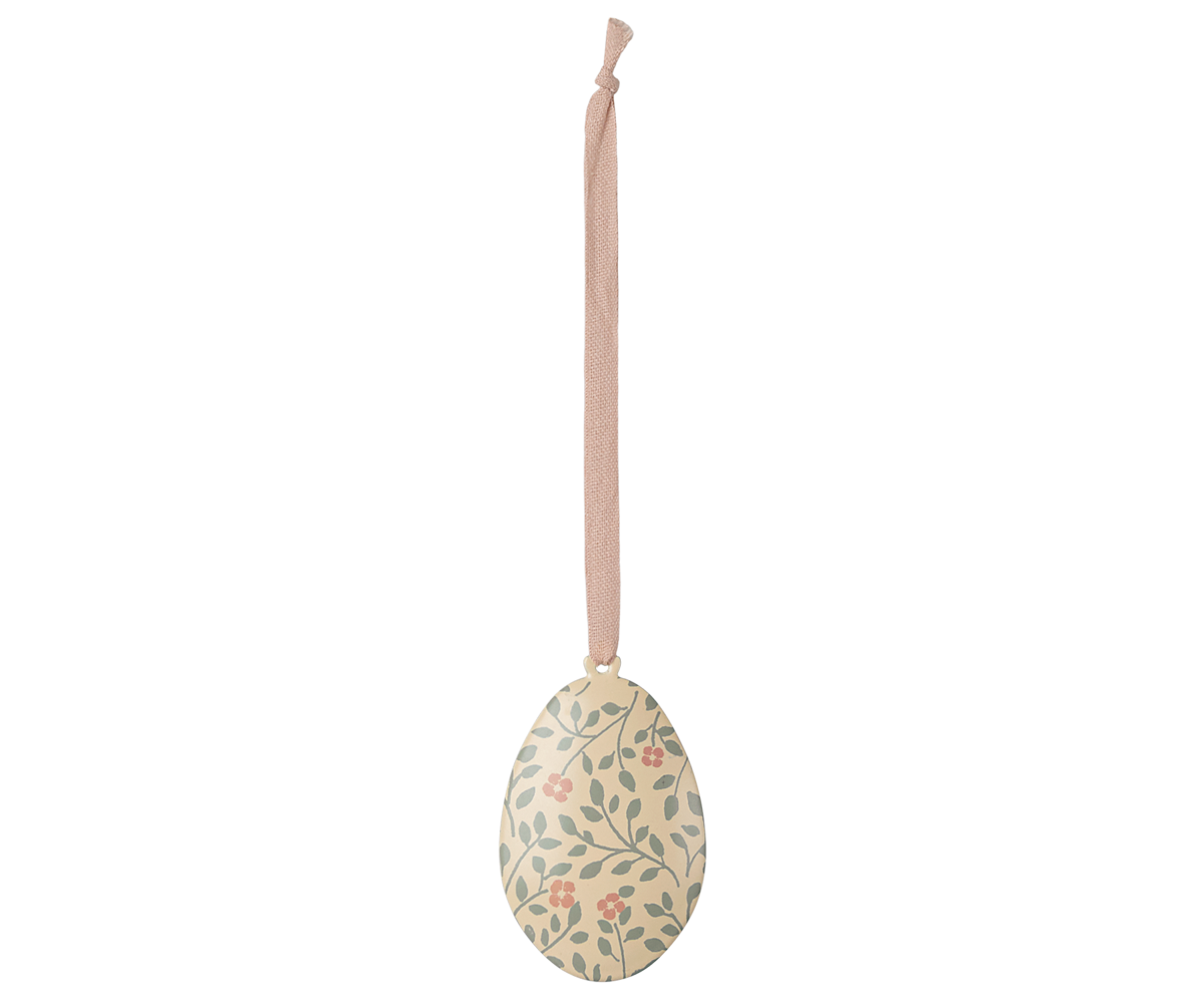 Maileg Easter Egg Ornament, Branches, Olive