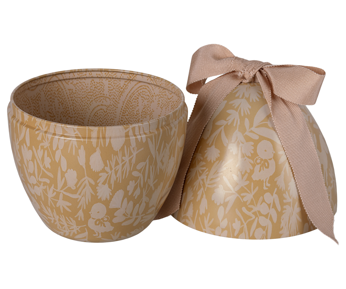 Maileg Easter Egg, Cream Yellow