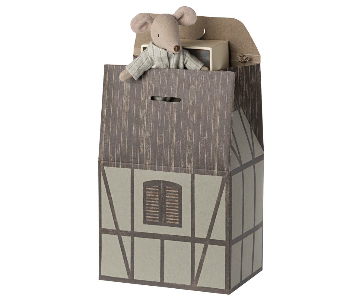 Maileg Farmhouse Bag - Mint