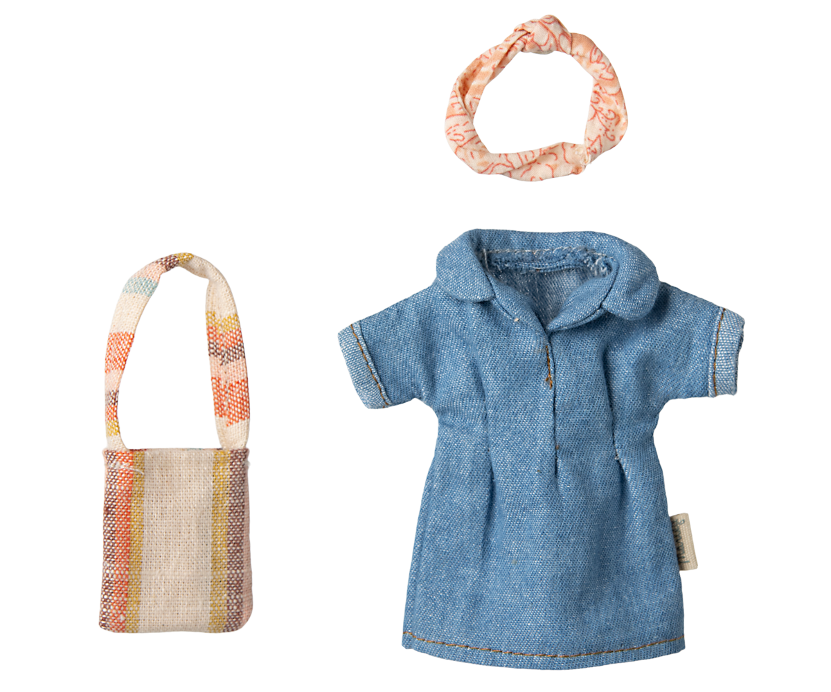 Maileg Mum Mouse & Clothes Bundle - Worth £83.50