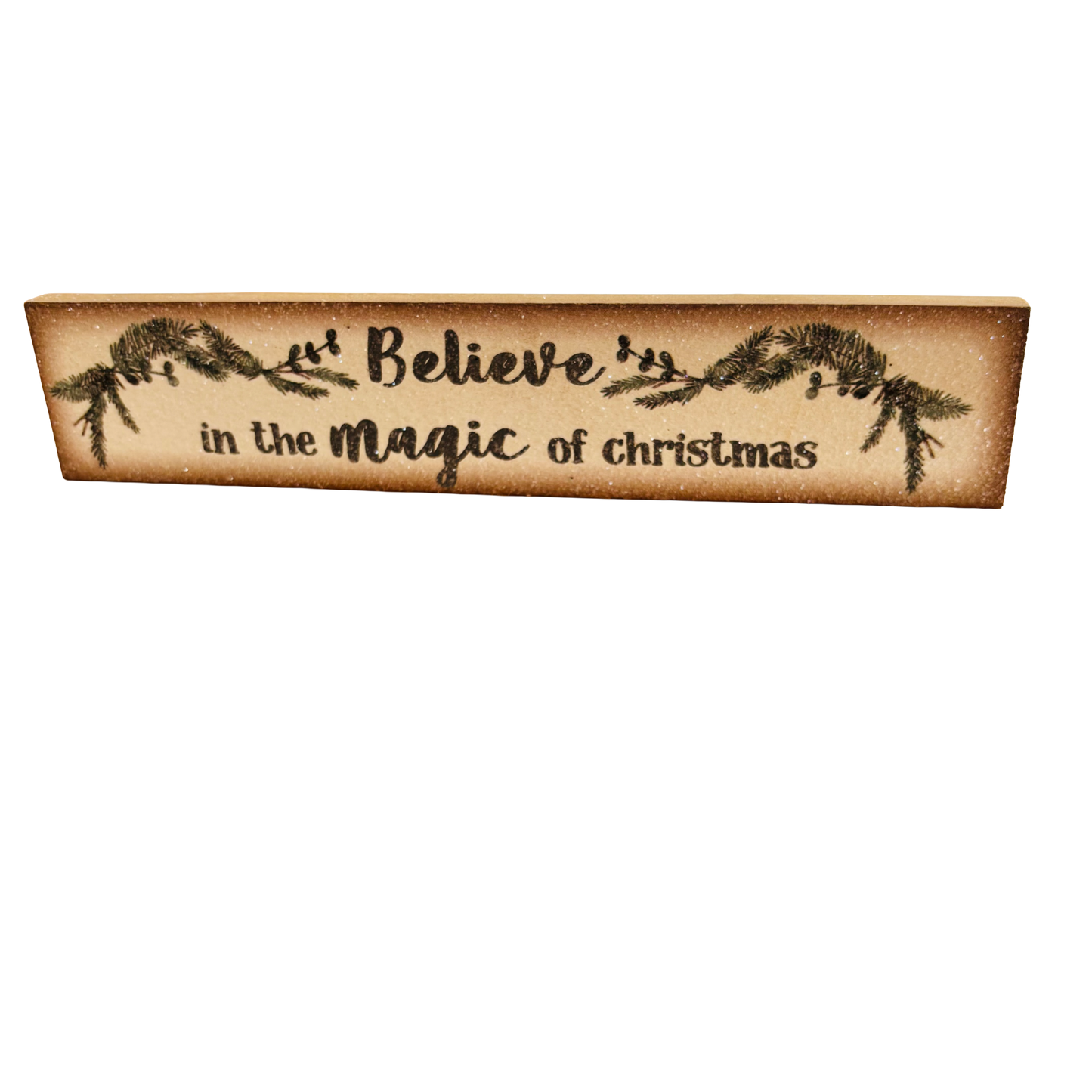 Langs - Believe in the magic of Christmas… Christmas Plaque