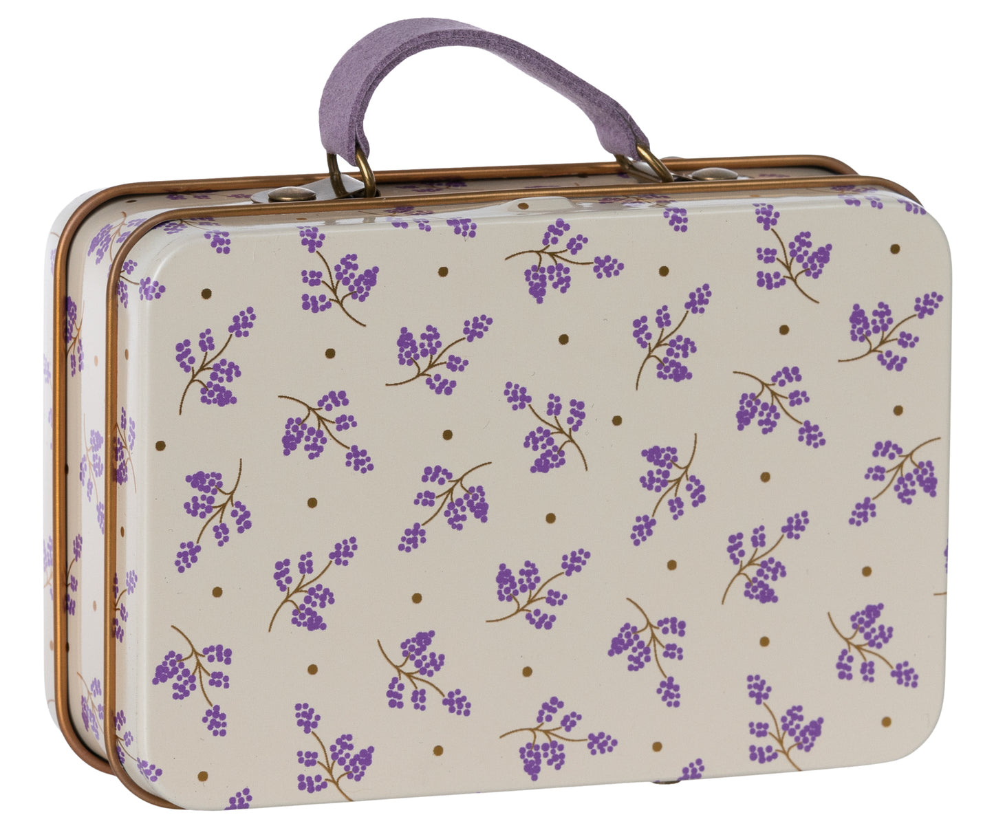 Maileg Small Suitcase, Madelaine, Lavender