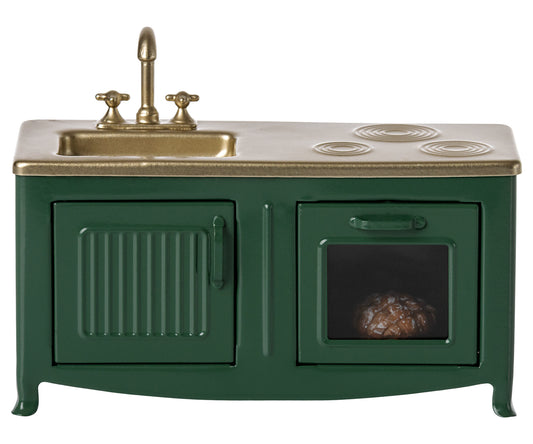 Maileg Kitchen, Mouse, Dark Green