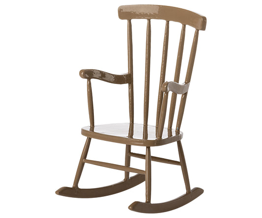 Maileg Rocking Chair, Mouse, Light Brown