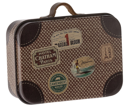 *PRE-ORDER* - Maileg Suitcase, Micro, Brown - * ARRIVING  W/C 20TH MAY 2024*