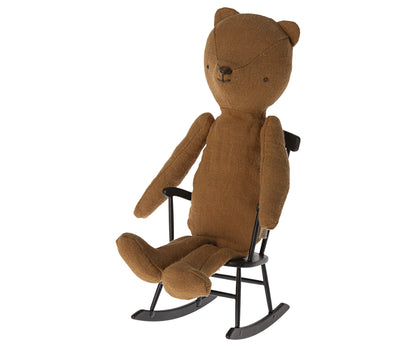 *PRE-ORDER* - Maileg Rocking Chair, Mini, Anthracite - *ESTIMATED ARRIVAL MID APRIL 2024*