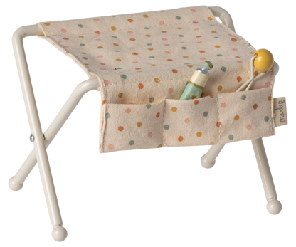 Maileg Nursery Table, Baby Mouse, Off White