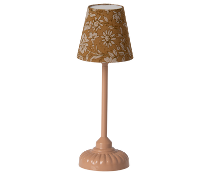 Maileg Vintage Mouse Floor Lamp, Dark Powder (Item Comes Without Battery)