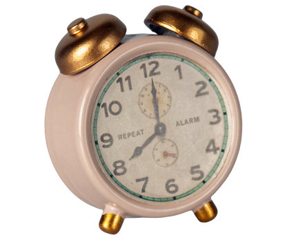 Maileg Alarm Clock, Mouse, Powder