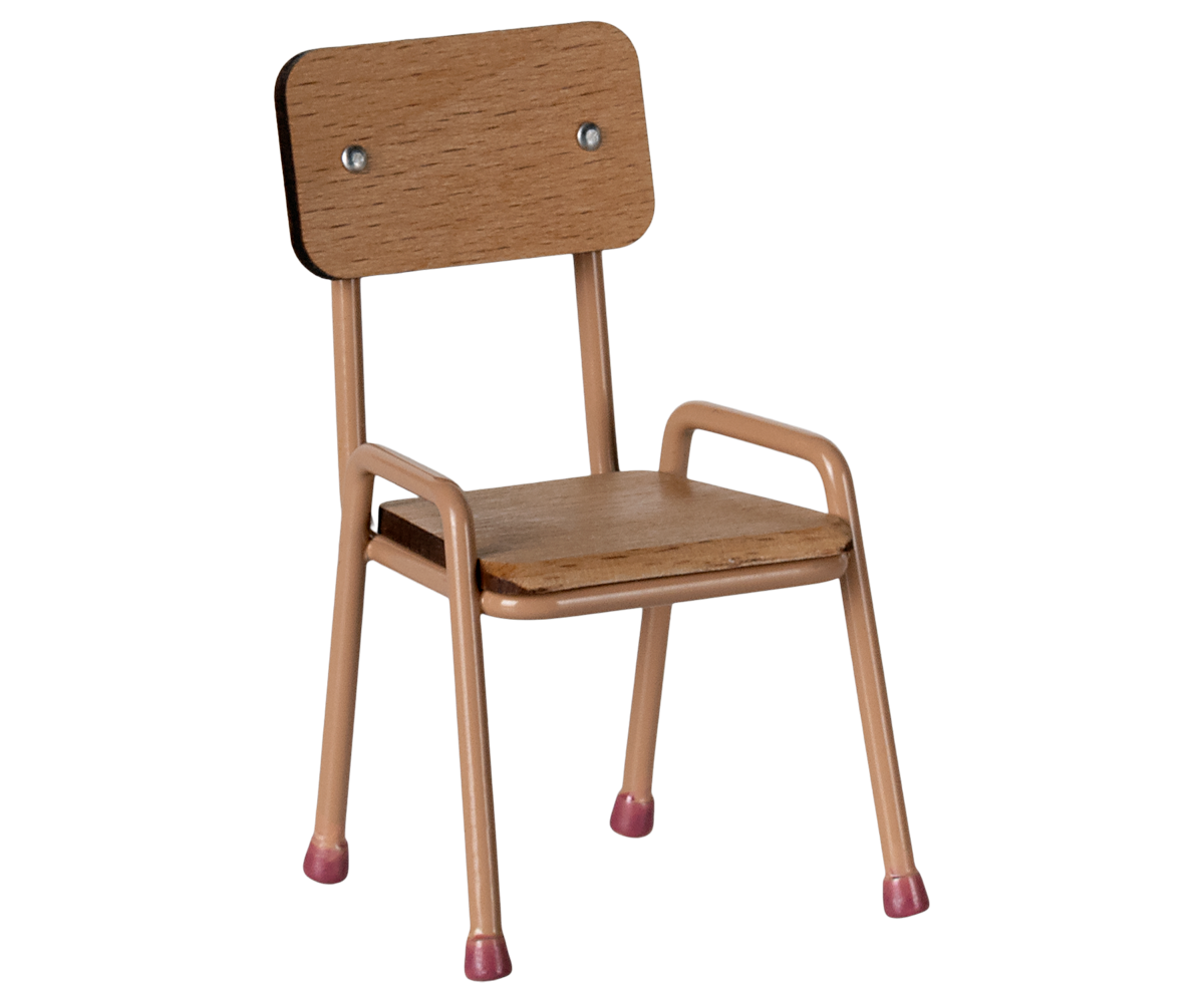 Maileg Chair, Mouse, Coral