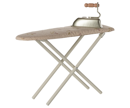 *PRE-ORDER* - Maileg Iron & Ironing Board, Miniature - Off White - *ESTIMATED ARRIVAL MID SEPTEMBER 2025*