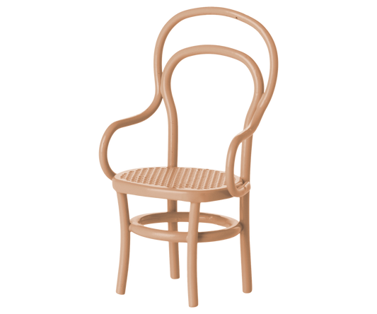 Maileg Vintage Chair, Mouse - Dark Powder