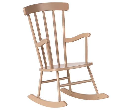 Maileg Rocking Chair, Miniature - Dark Sand