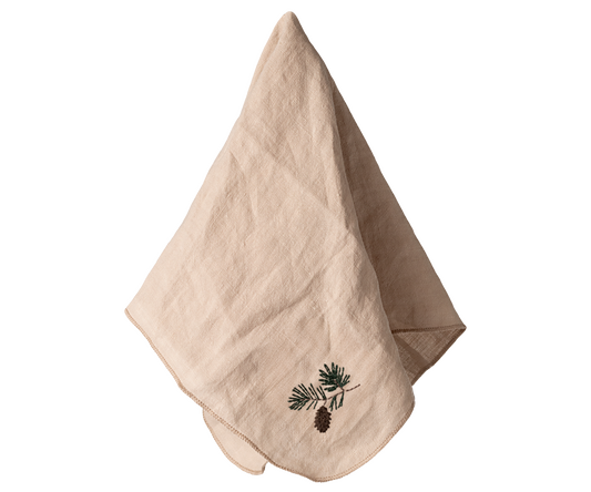 *PRE-ORDER* - Maileg Fabric Napkin - Pine Cone - *ESTIMATED ARRIVAL EARLY NOVEMBER 2025*
