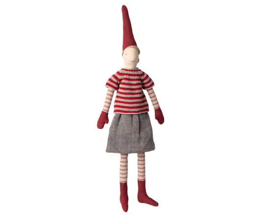 *PRE-ORDER* - Maileg Pixy Size 3, Girl - Skirt & Knitted Sweater - *ESTIMATED ARRIVAL MID OCTOBER 2025*