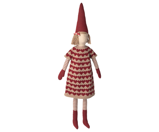 *PRE-ORDER* - Maileg Pixy Size 5, Girl - Knitted Dress - *ESTIMATED ARRIVAL MID OCTOBER 2025*