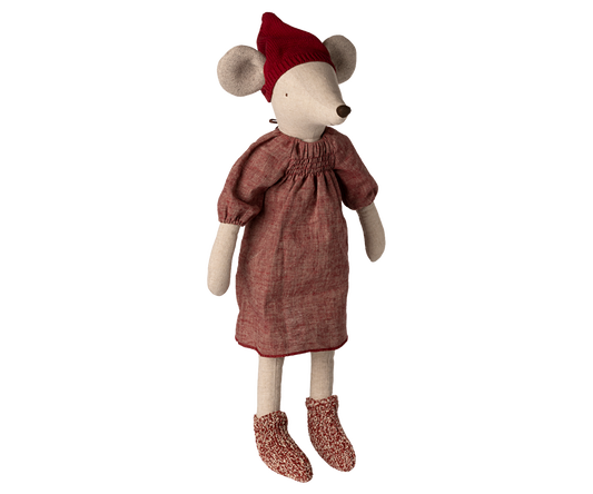 *PRE-ORDER* - Maileg Christmas Mouse, Maxi - Girl - *ESTIMATED ARRIVAL MID OCTOBER 2025*