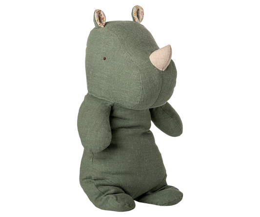 *PRE-ORDER* - Maileg Safari Friends, Rhino, Medium - Sage - *ESTIMATED ARRIVAL MID NOVEMBER 2025*