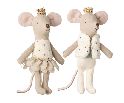 *PRE-ORDER* - Maileg Royal Twin Mice, Little Sister & Brother In Matchbox - *ESTIMATED ARRIVAL LATE JANUARY 2025*