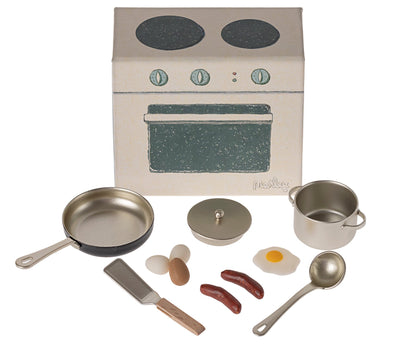 Maileg Chef Mouse, Big Brother With Kitchen Essentials Bundle - Worth £86