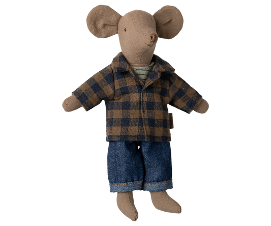 *PRE-ORDER* - Maileg Dad Mouse, Light Brown- *ESTIMATED ARRIVAL MID MARCH 2025*