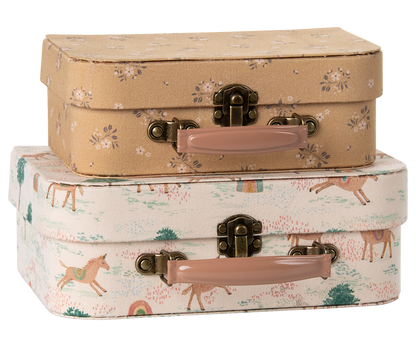 Maileg Suitcase Set, 2 Pieces - Unicorn