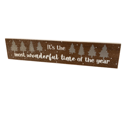 Langs - It’s the most wonderful time… Christmas Plaque