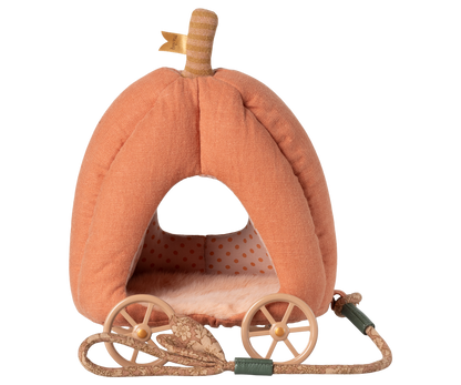 Maileg Pumpkin Carriage, Mouse