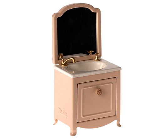 Maileg Sink Dresser, Mouse - Powder