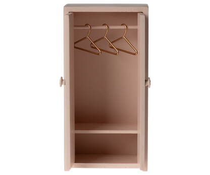 Maileg Closet, Mouse, Light Rose