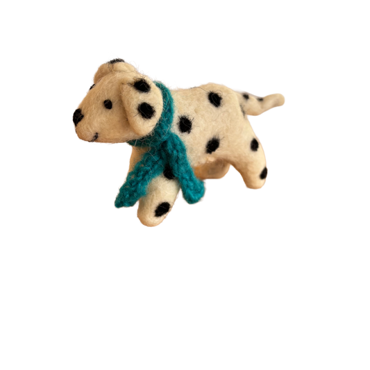 Amica Felt - Dalmatian (Blue Scarf)