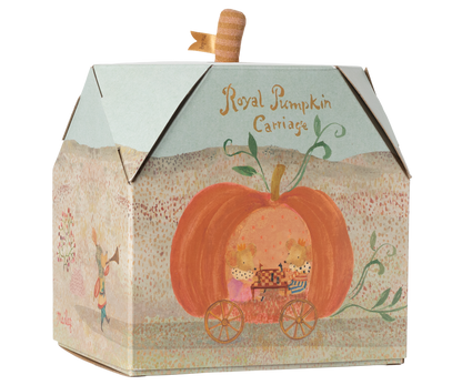 Maileg Pumpkin Carriage, Mouse