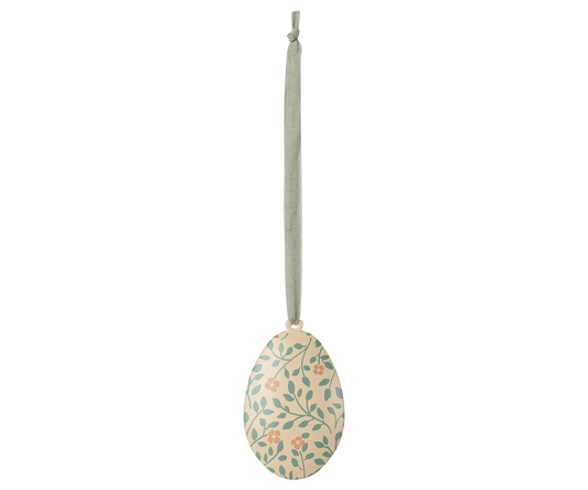 *PRE-ORDER* - Maileg Easter Egg Ornament, Branches, Dark Mint - *ESTIMATED ARRIVAL MID FEBRUARY 2025*