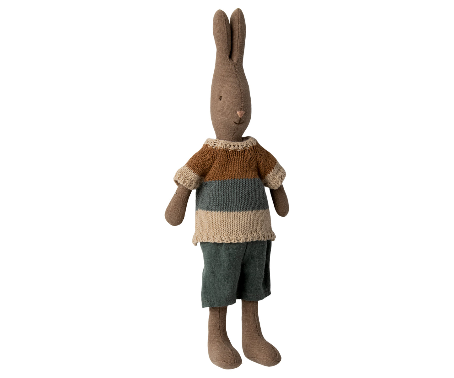 *SPECIAL OFFER* - Maileg Rabbit, Size 2, Dusty Brown, Shirt & Shorts
