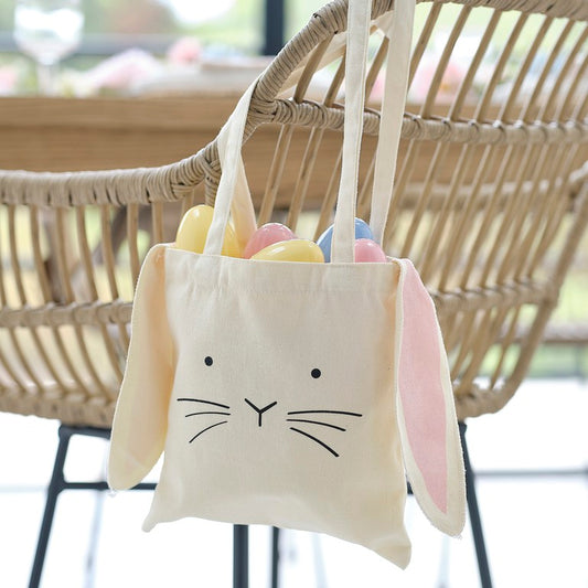 Ginger Ray Easter Tote Bag with Bunny Ears