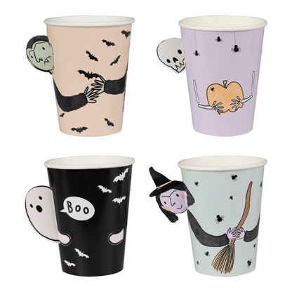 Ginger Ray 6 Character Halloween Paper Party Cups