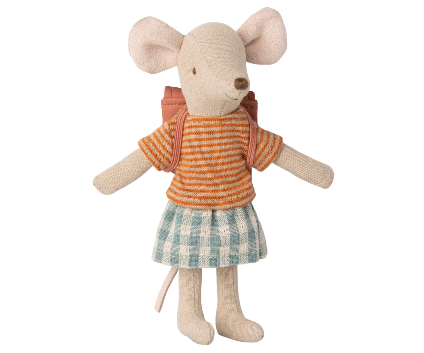 *SPECIAL OFFER* - Maileg Tricycle Mouse, Big Sister With Bag, Old Rose