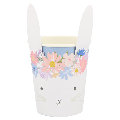 Meri Meri Spring Floral Bunny Cups (Set Of 8)