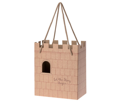 Maileg Castle Gift Bag - Rose