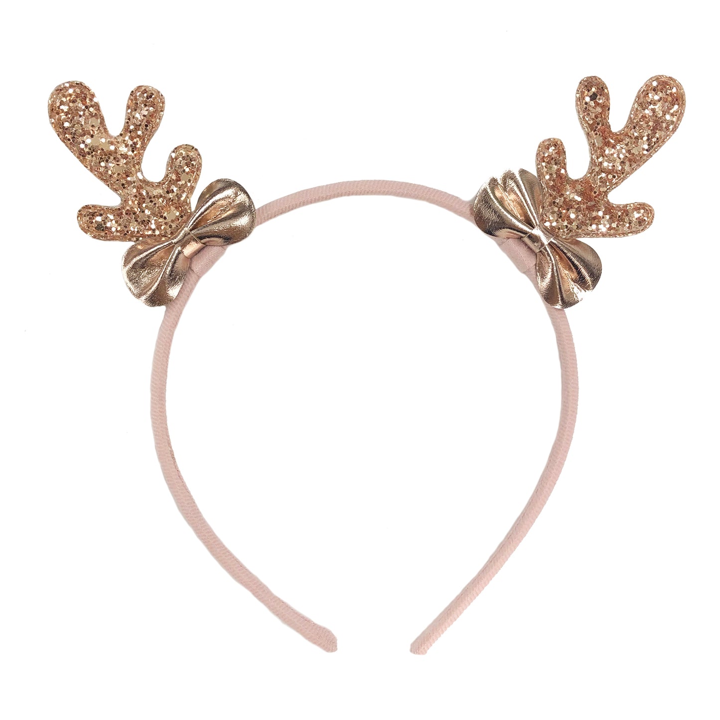 Rockahula Rose Gold Reindeer Headband