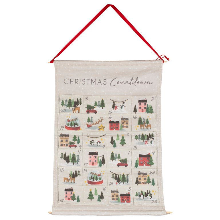 Ginger Ray Fabric Christmas Advent Calendar Kit